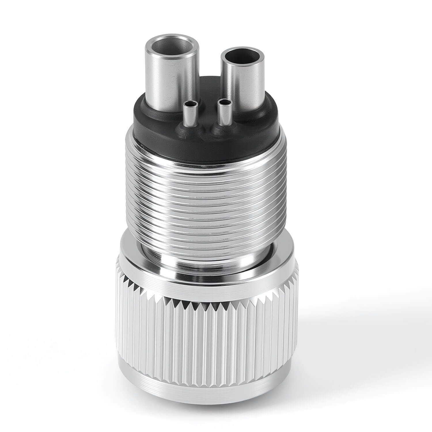 Dental High Speed Handpiece Adapter Converter Stainless Steel 4 Holes to 2 Holes - azdentall.com
