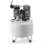 Dental Silent Oil Free Air Compressor 40L 800W Dual-Pressure Display for 2PCS Dental Chair - azdentall.com
