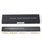 Dental Acrylic Teeth Shade Guide Porcelain Bleached Teeth Guide 2-Layer 16 Shade - azdentall.com