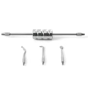 Dental Stainless Steel Manual Crown Remover Kit with 3 Attachments Tips - azdentall.com