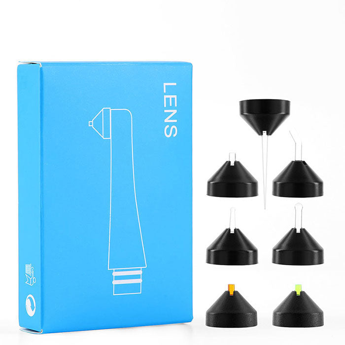 Dental LED Curing Light Point Lens Caries Detector Lens Magnetic Type 7pcs/Set - azdentall.com