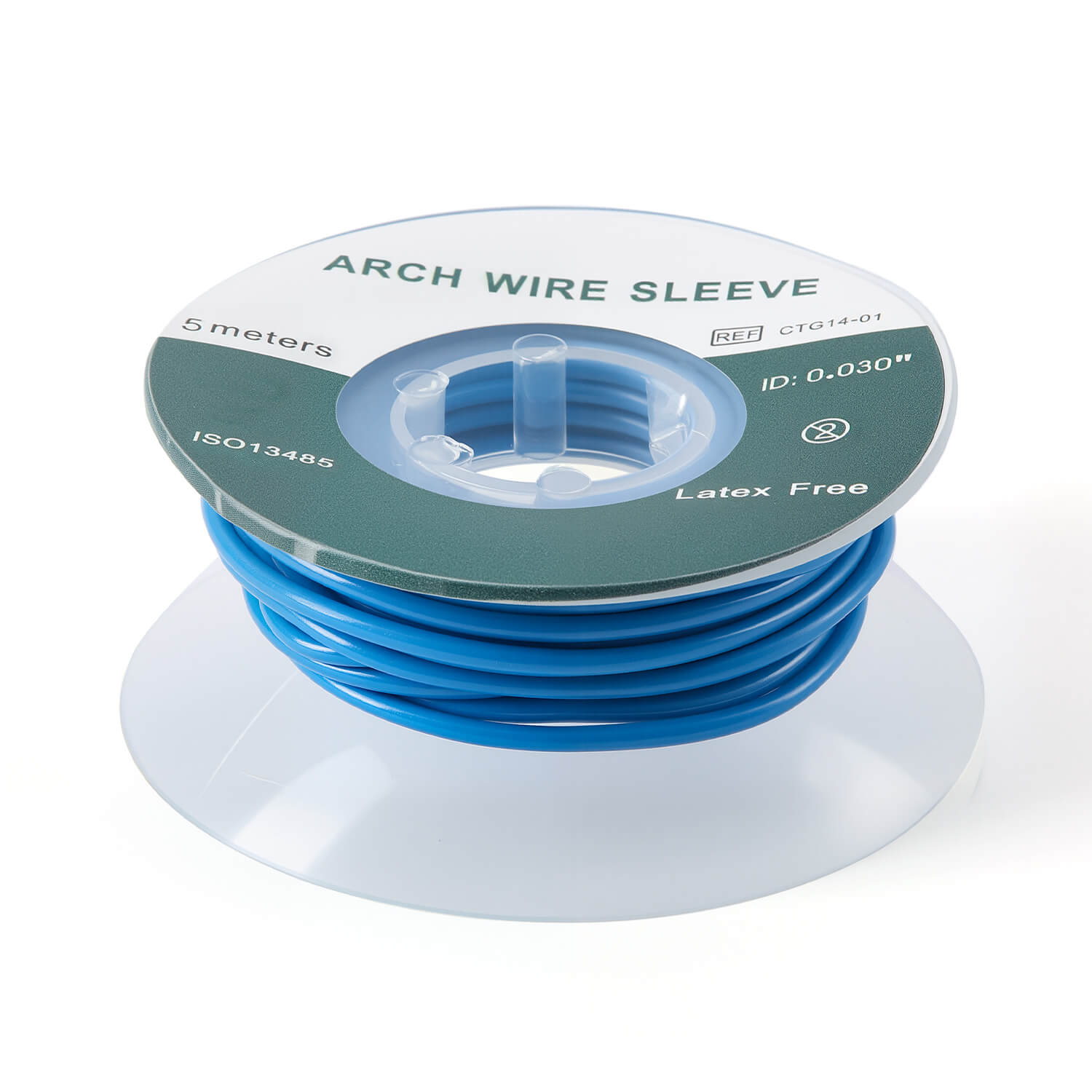 Dental Orthodontic Elastic Archwire Sleeve Tubing Non-latex 5 meters/Roll - azdentall.com