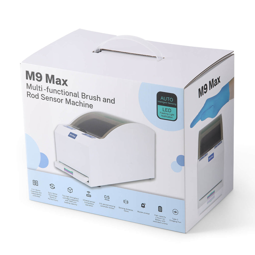 Dental Multi-functional Brush and Rod Sensor Machine - azdentall.com