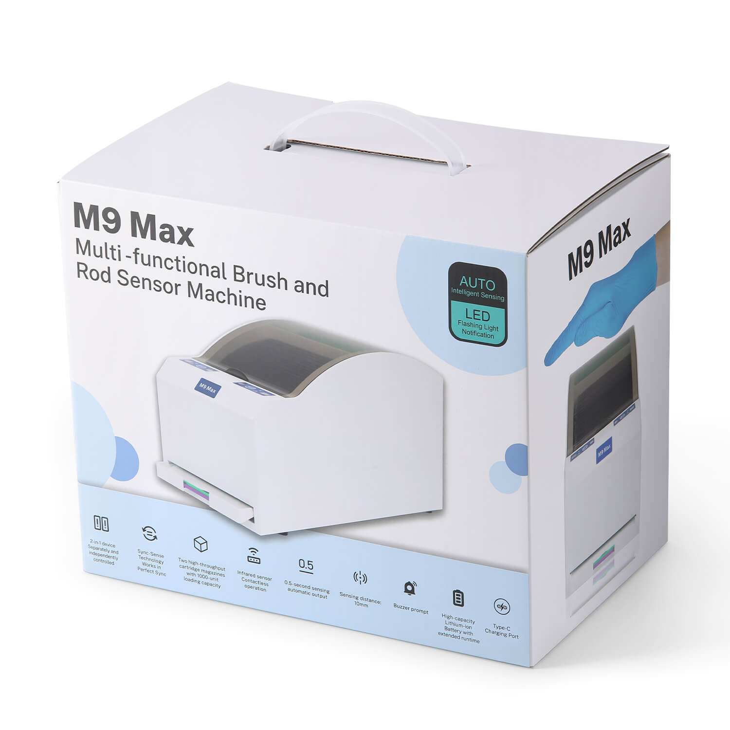 Dental Multi-functional Brush and Rod Sensor Machine - azdentall.com