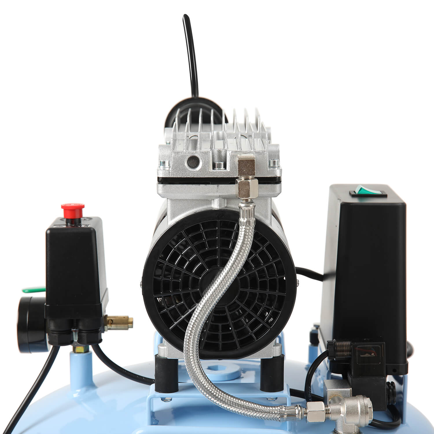 Dental Silent Oil Free Oilless Air Compressor 40L 800W 155L/min for 2PC Dental Chair - azdentall.com