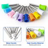AZDENT Dental Rubber Polishing Prophy Cup Brushes RA2.35mm For Contra-angle Handpiece 100pcs/Box - azdentall.com