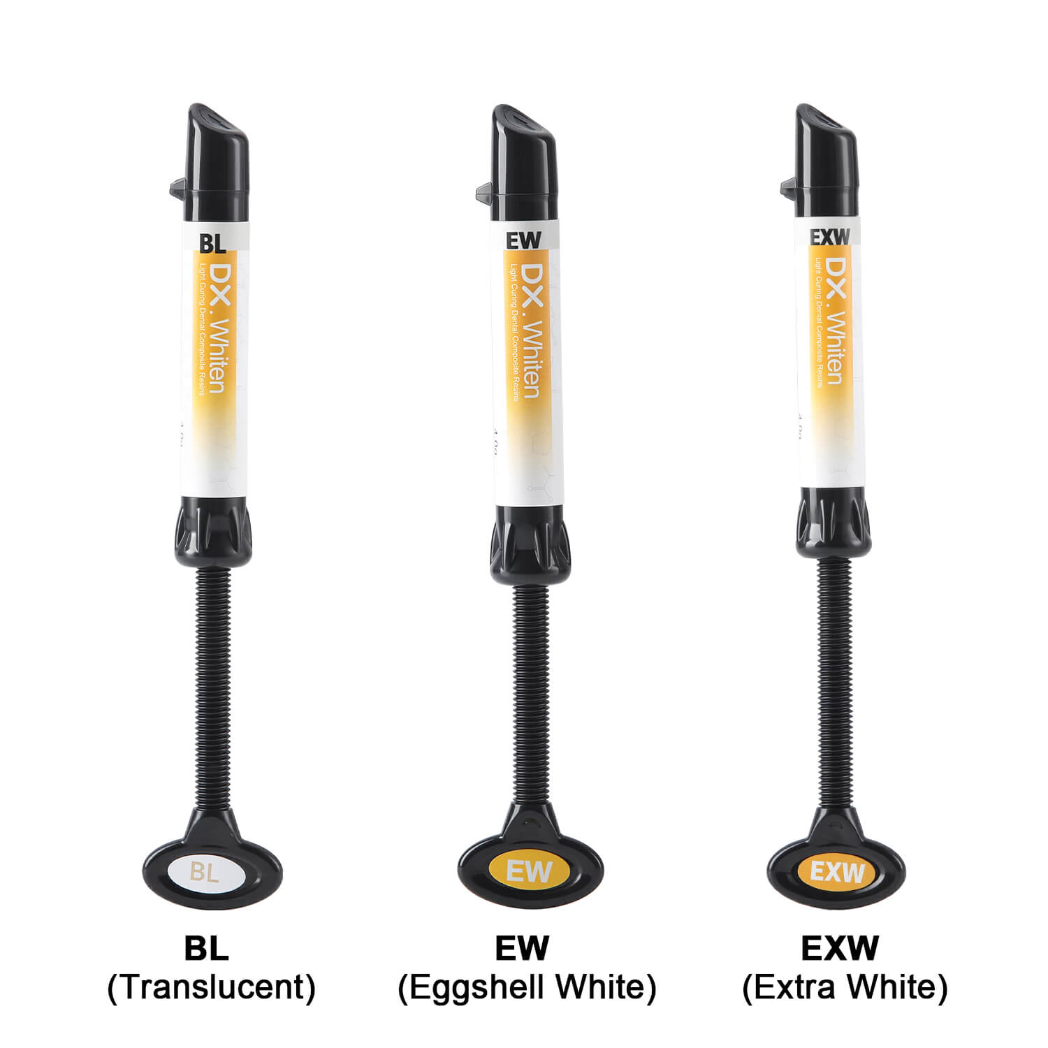 Dental Veneer Composite Resin Light Cure Bonding Adhesive Teeth Whitening EXW/BL/EW 4g Syringe - azdentall.com