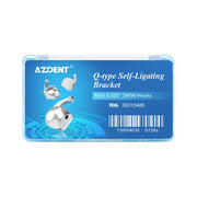 AZDENT Dental Q-type Self-Ligating Brackets Roth/MBT .022 Hooks On 345 With Buccal Tubes 28pcs/Box - azdentall.com