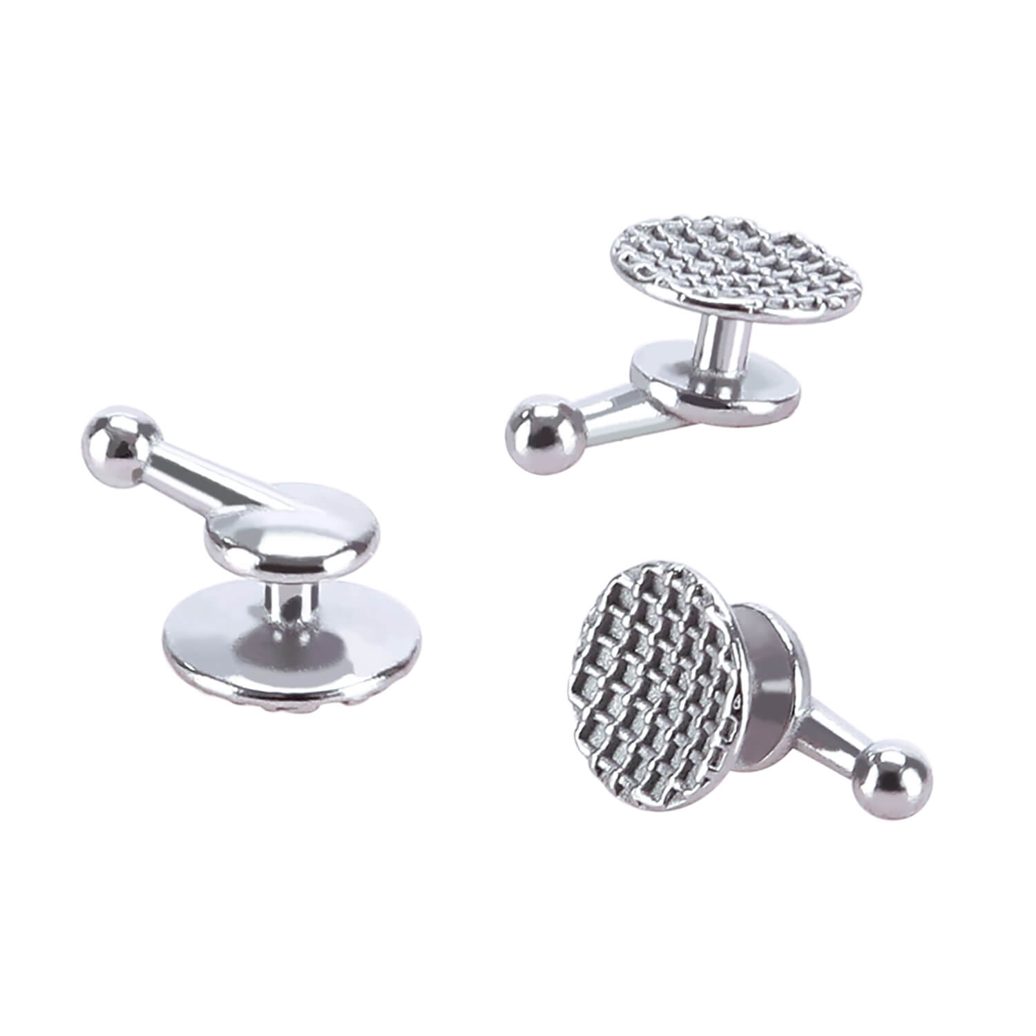 AZDENT Orthodontic Lingual Button with Hook Bondable Monoblock Round Base 50pcs/Box - azdentall.com