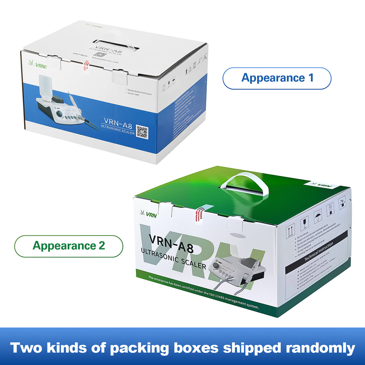 Dental Ultrasonic Scaler Wireless Control LED Handpiece 5 Tips