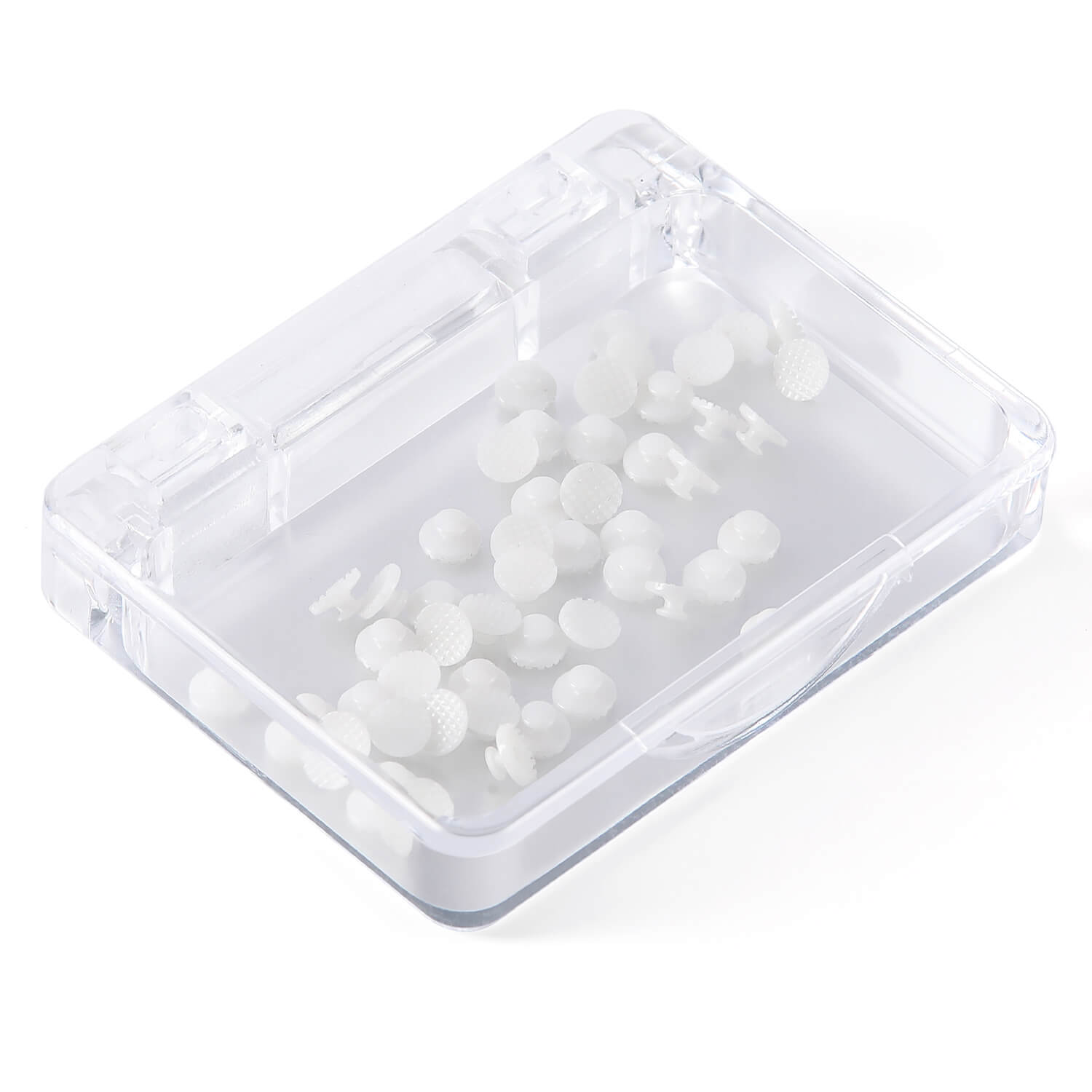 AZDENT Orthodontic Composite Ceramic Lingual Buttons Bondable Round Base 50pcs/Box - azdentall.com