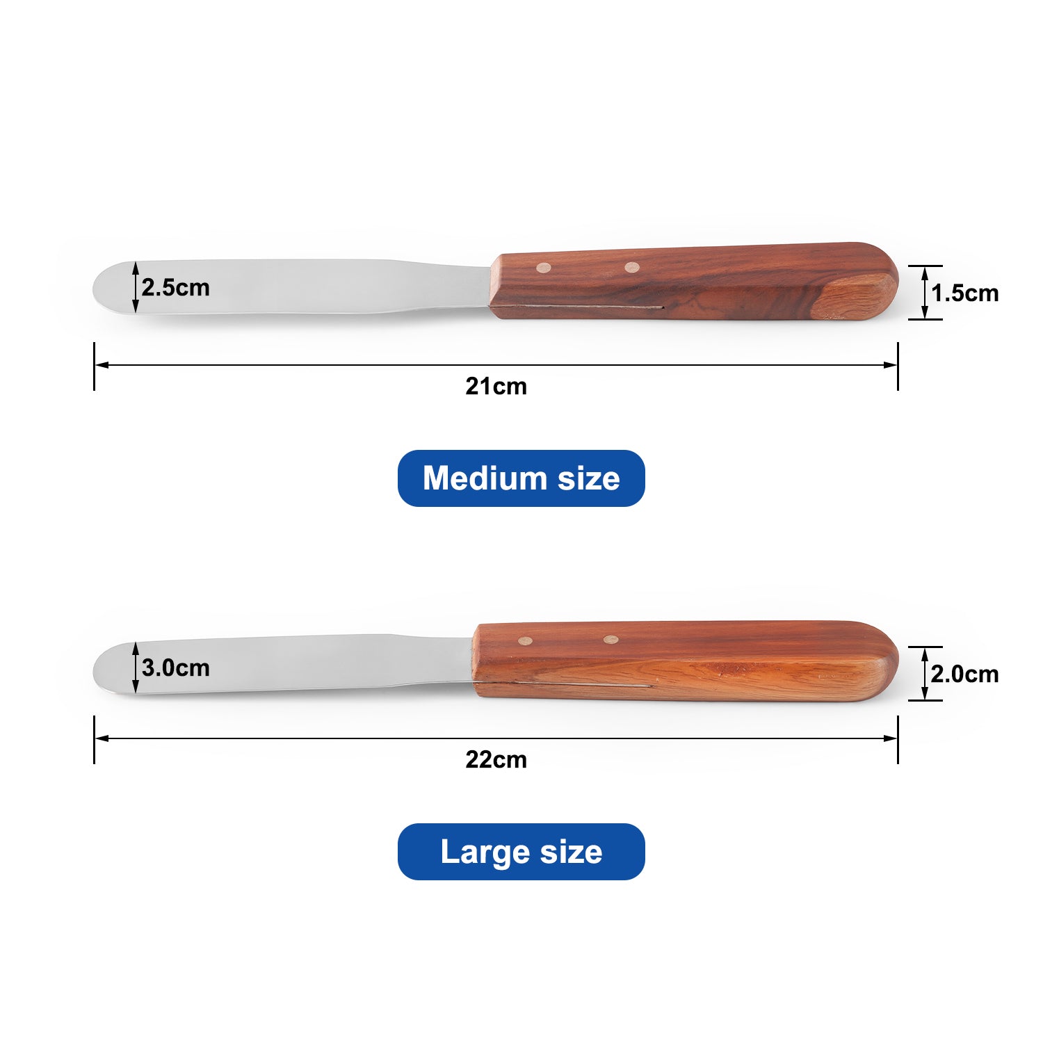 Dental Plaster Spatula Alginate Mixing Knife Medium/Large - azdentall.com