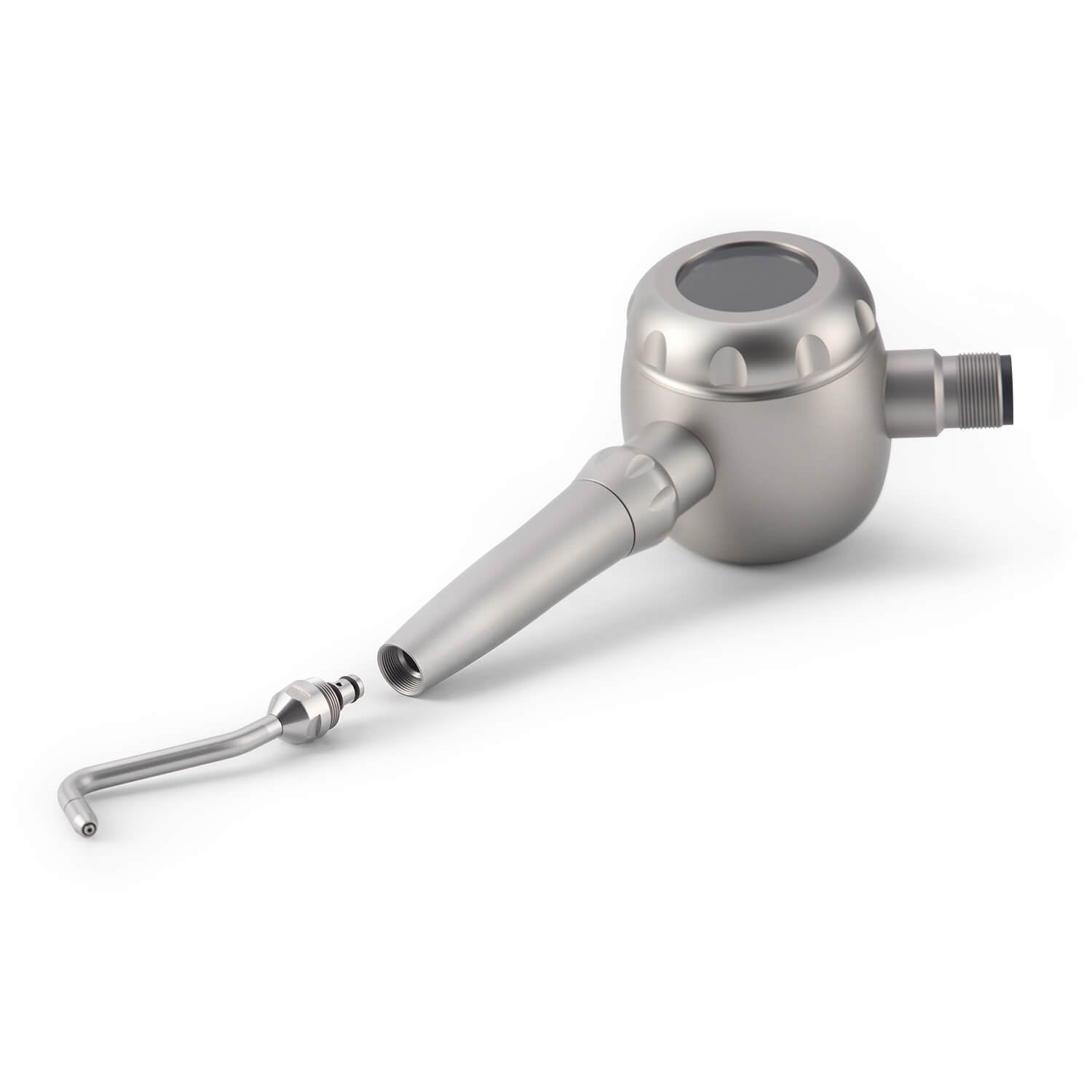 Dental Air Polishing Handpiece Gun All-Metal Teeth Whitening Spary Polisher 2/4 Hole - azdentall.com