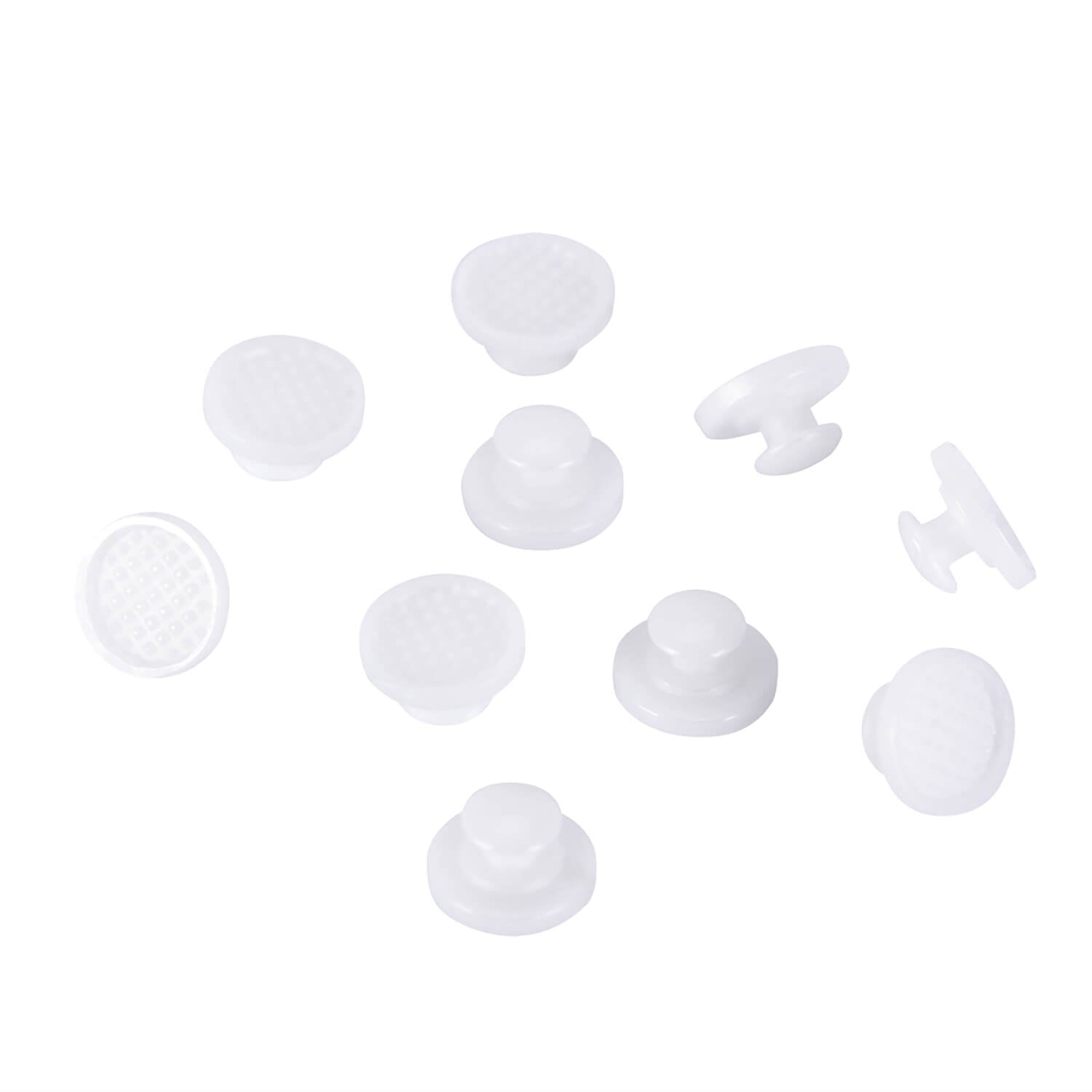 AZDENT Orthodontic Composite Ceramic Lingual Buttons Bondable Round Base 50pcs/Box - azdentall.com