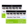 2 Boxes Absorbent Paper Points #40 Taper Size 0.02 Color Coded 200/Box - azdentall.com