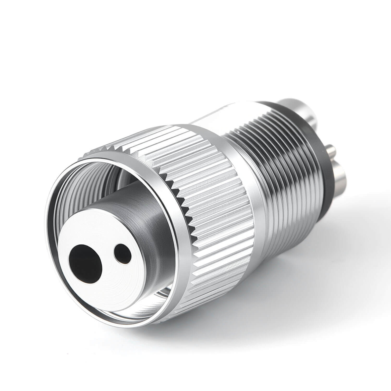 Dental High Speed Handpiece Adapter Converter Stainless Steel 4 Holes to 2 Holes - azdentall.com