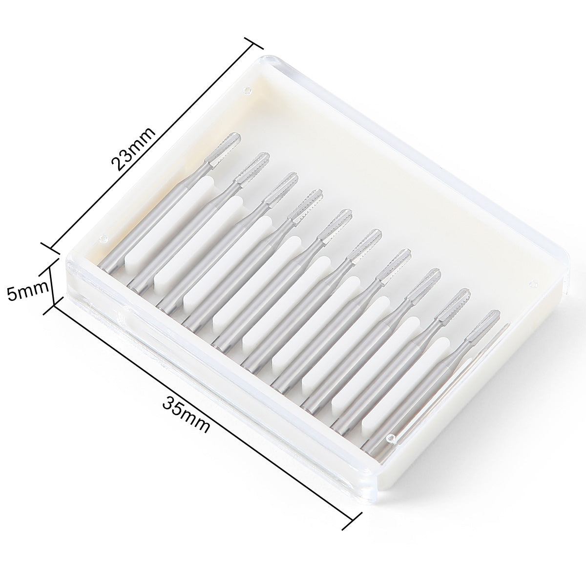 Dental FG #1958 Metal Cutter Carbide Bur 10pcs/Box - azdentall.com