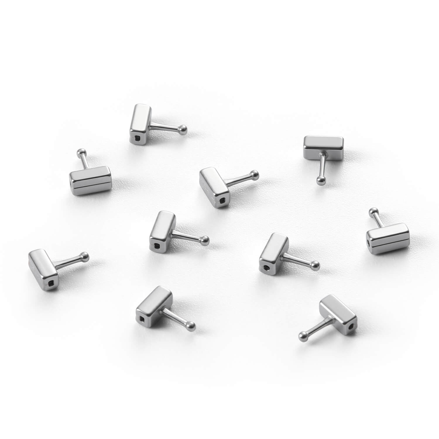 Dental Orthodontic Arch Hook Curve/Straight Slide-on 17*25 Universal 10pcs/Bag  - azdentall.com