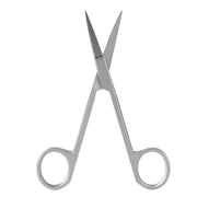 Dental Surgical Scissors Silver Handle Straight Tip - azdentall.com