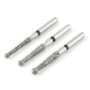 AZDENT Diamond FG Endo Burs Round For Opening and Preparing the Pulp Cavity 5pcs/Pack