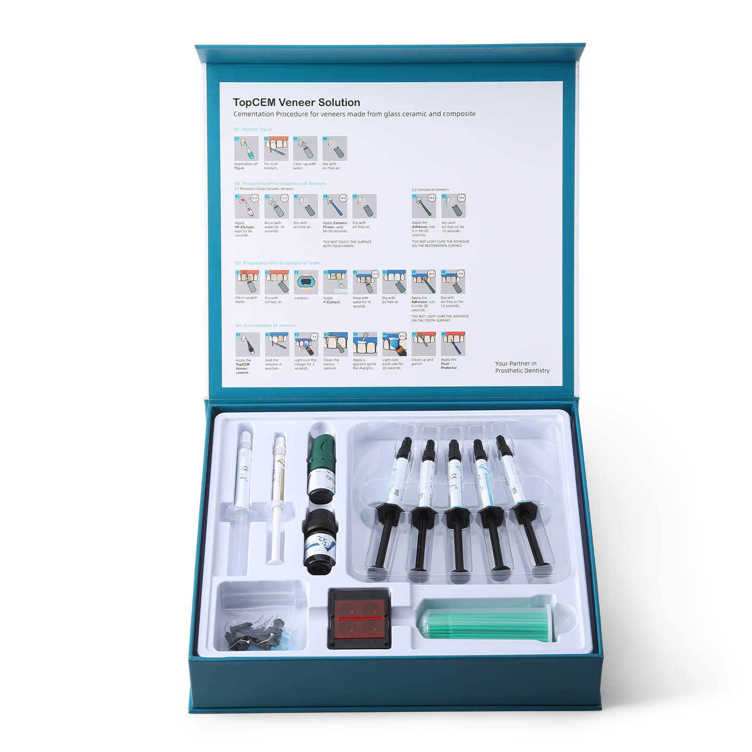 Dental All-in-one Veneer Cementation Bond Kit - azdentall.com