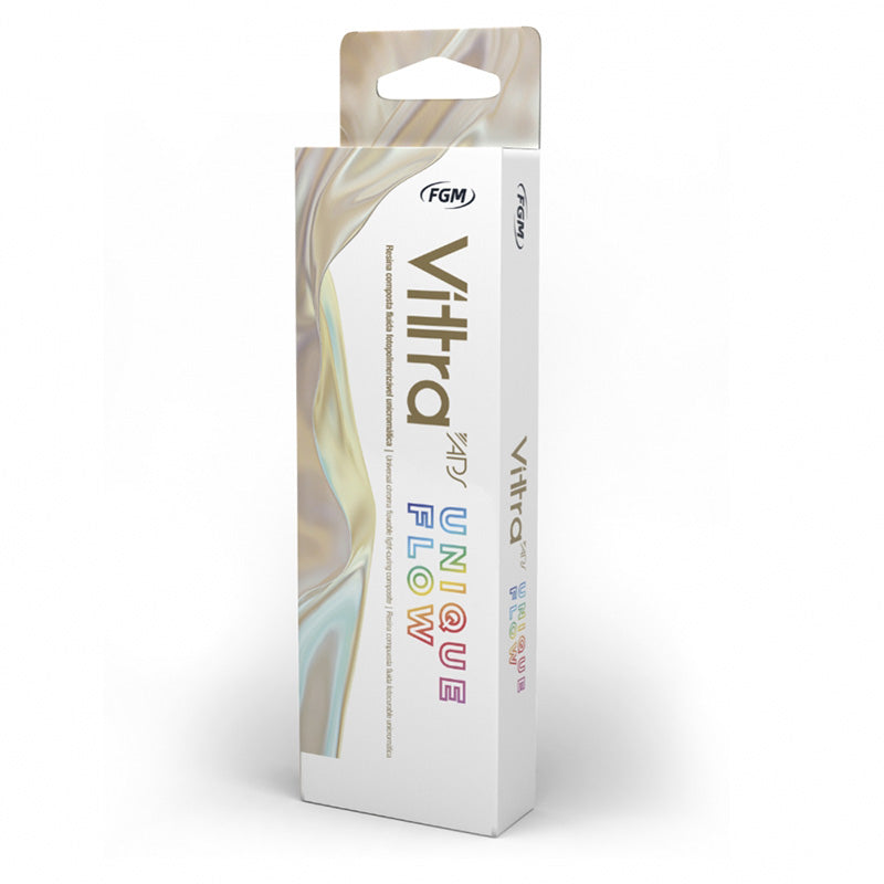 FGM Vittra APS Unique Flow Light Curing Low-Viscosity Flowable Composite 2g Syringe - azdentall.com