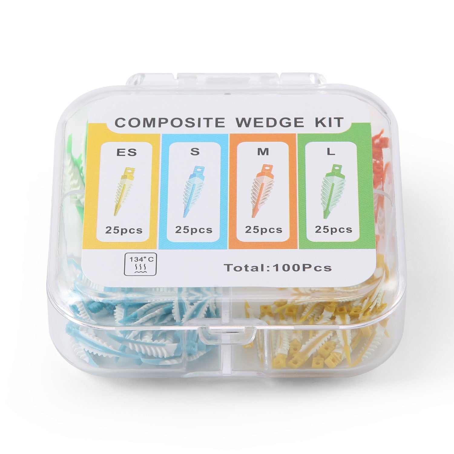 Dental Composite Wedges With Hole Strata Wedges Mixed Color - azdentall.com
