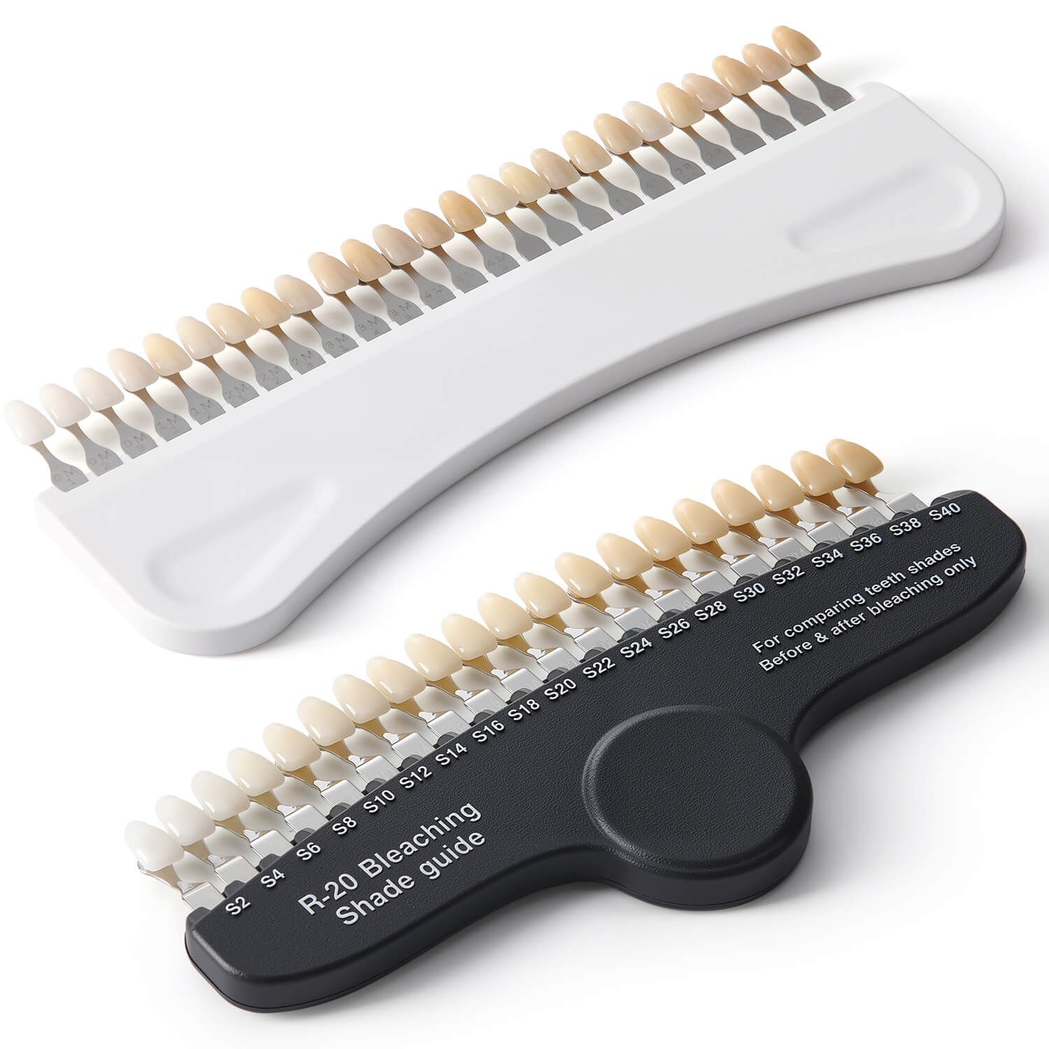 Dental Bleaching Shade Guide Tooth Whitening Shade Chart 20/25 Shade - azdentall.com