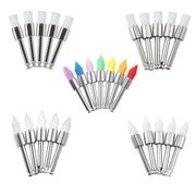 AZDENT Dental Nylon Prophy Brushes RA Latch Type Copper Handle Flat/Tapered Hard/Soft 100pcs/Box - azdentall.com