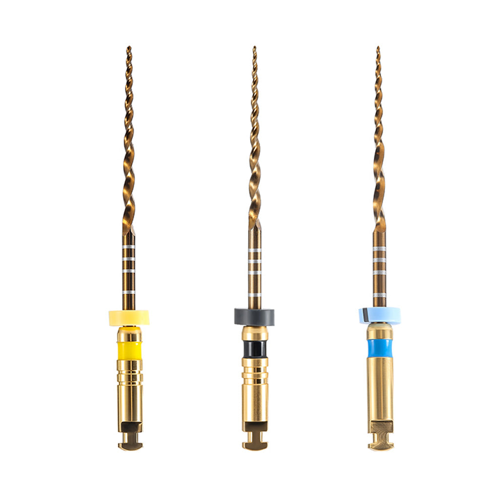 AZDENT Dental Large Taper NiTi Endo Rotary Files 25mm F3/F4/F5 6Pcs/Pack - azdentall.com