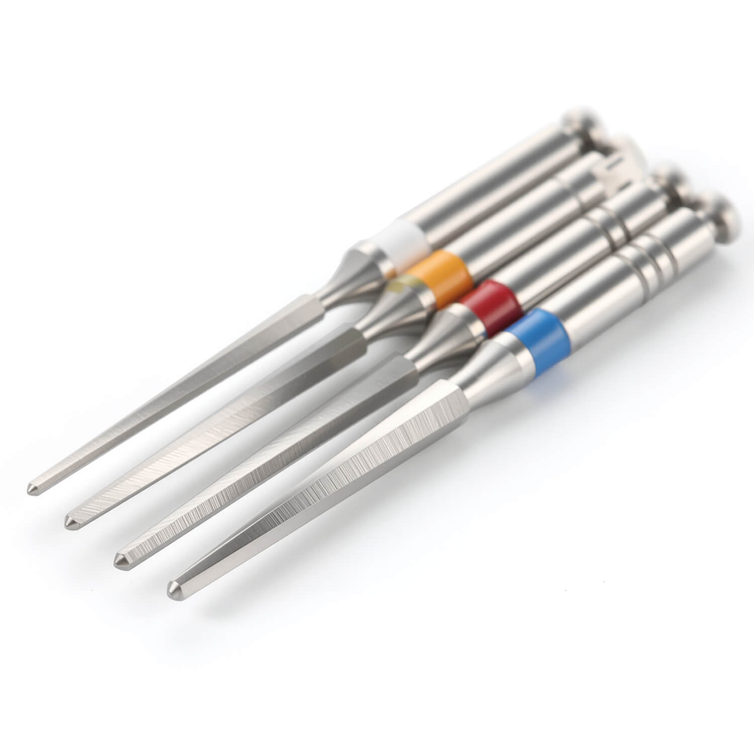 Dental Endo F Drill Reamers Fiber Post Drills Mixed #1-4 32mm 4pcs/Box - azdentall.com
