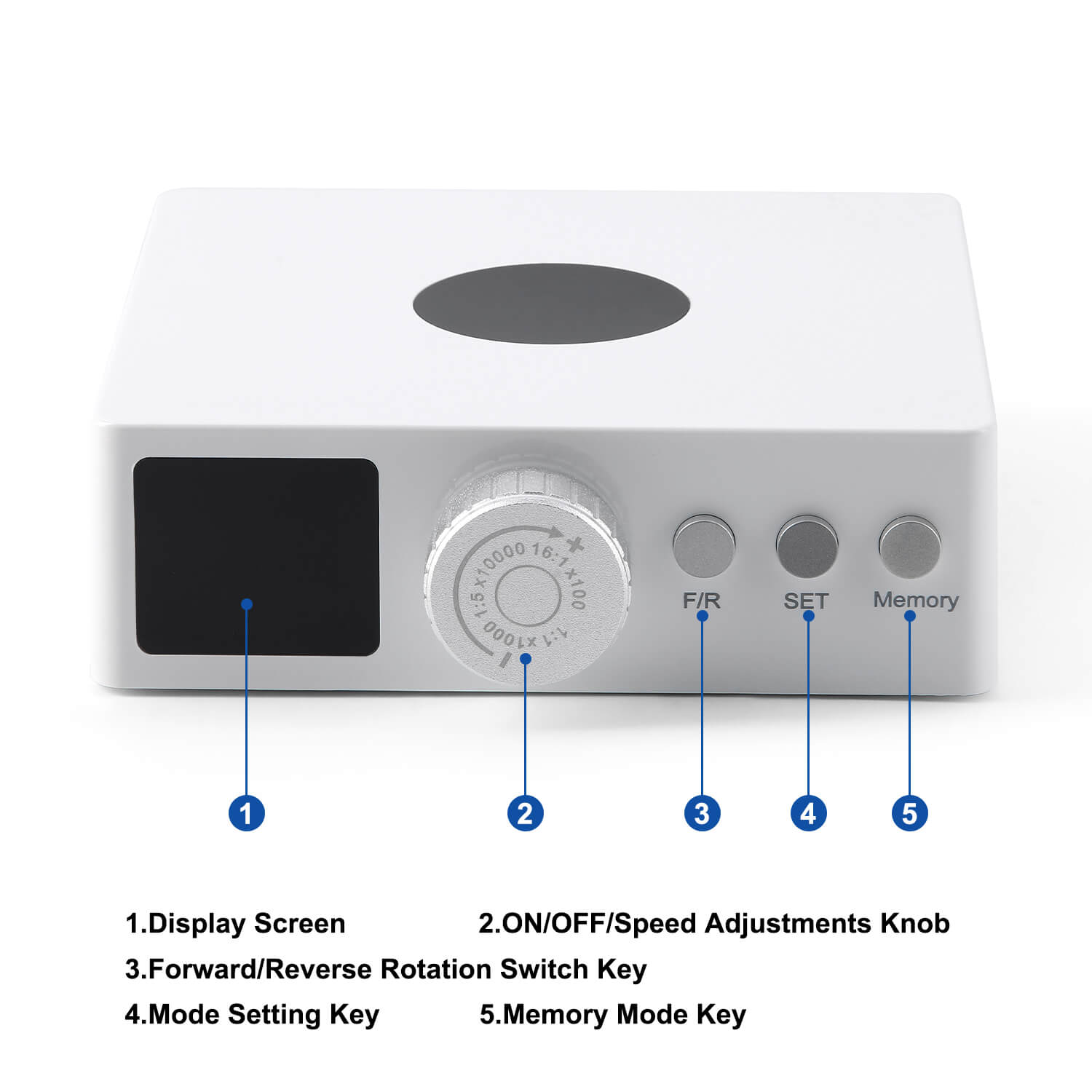 Dental Brushless LED Electric Micro Motor 4 Holes 4 Sizes - azdentall.com