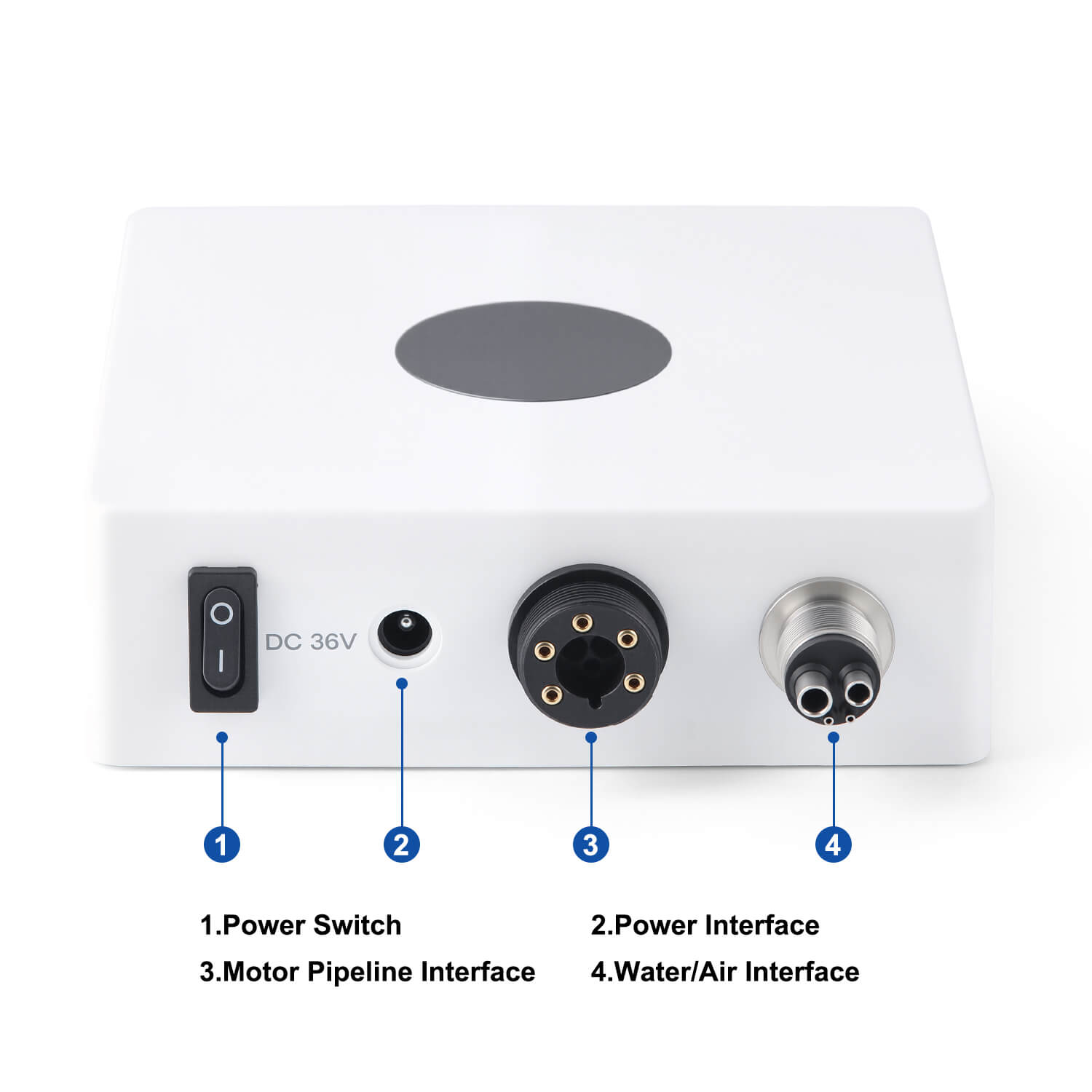 Dental Brushless LED Electric Micro Motor 4 Holes 4 Sizes - azdentall.com