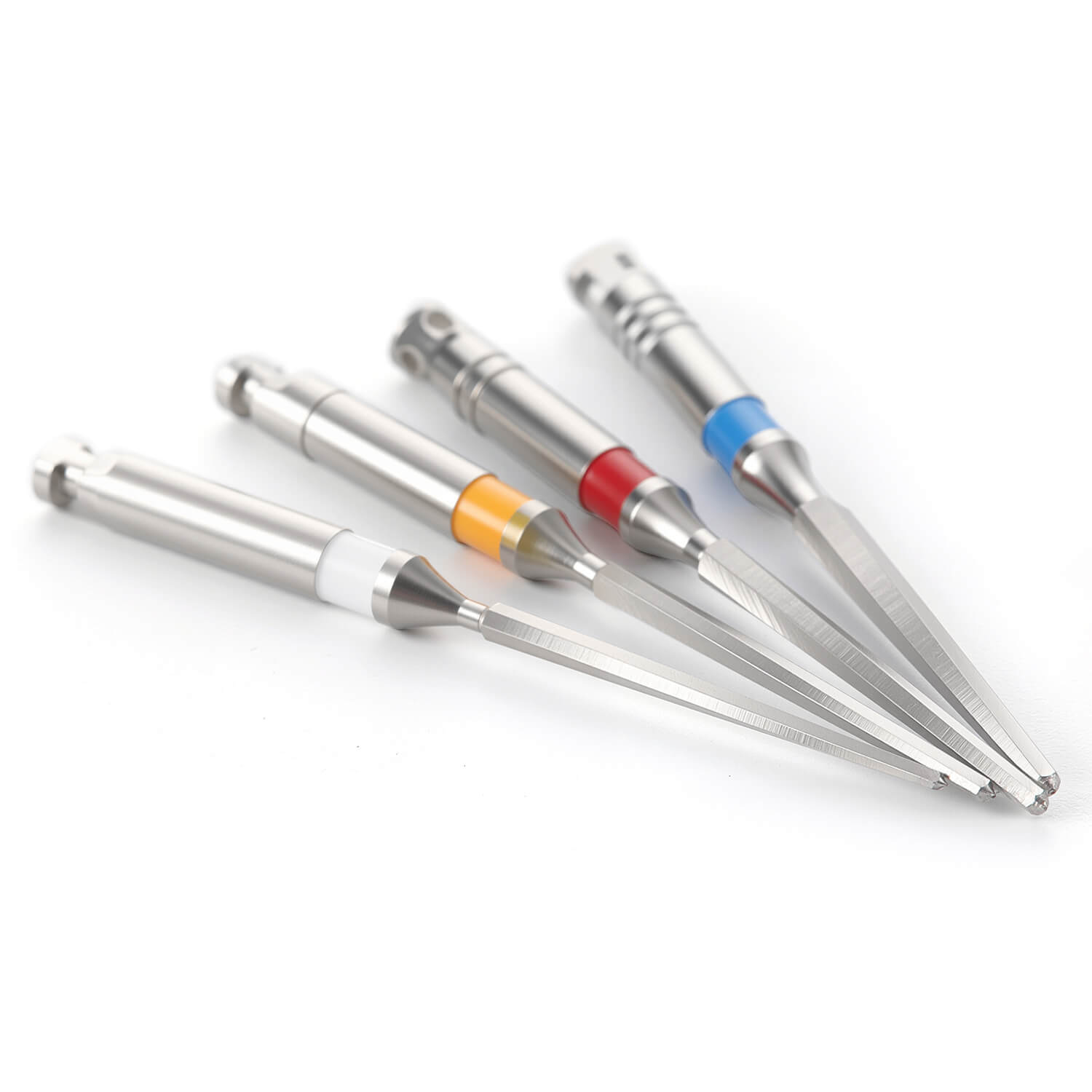 Dental Endo F Drill Reamers Fiber Post Drills Mixed #1-4 32mm 4pcs/Box - azdentall.com