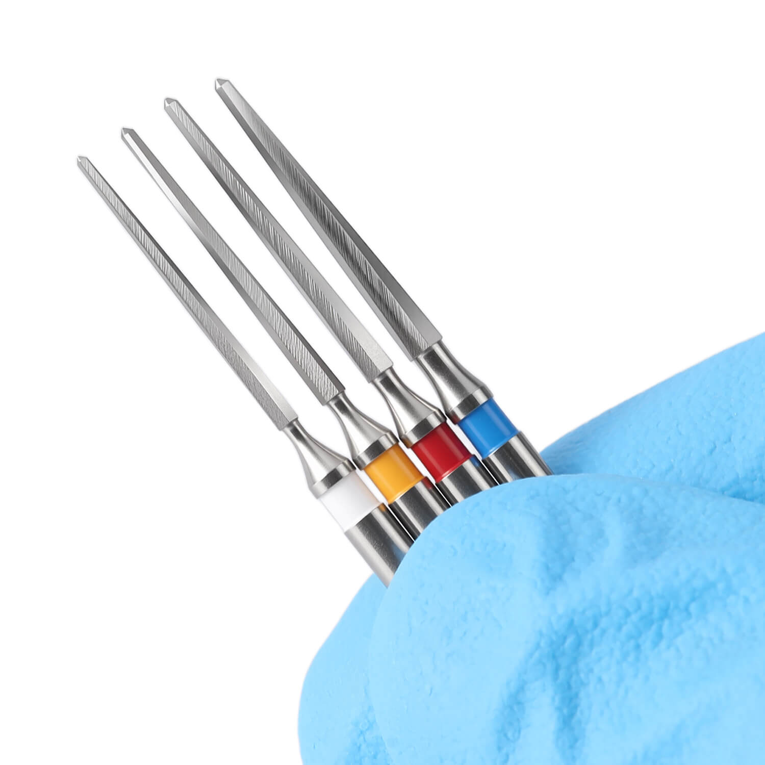 Dental Endo F Drill Reamers Fiber Post Drills Mixed #1-4 32mm 4pcs/Box - azdentall.com