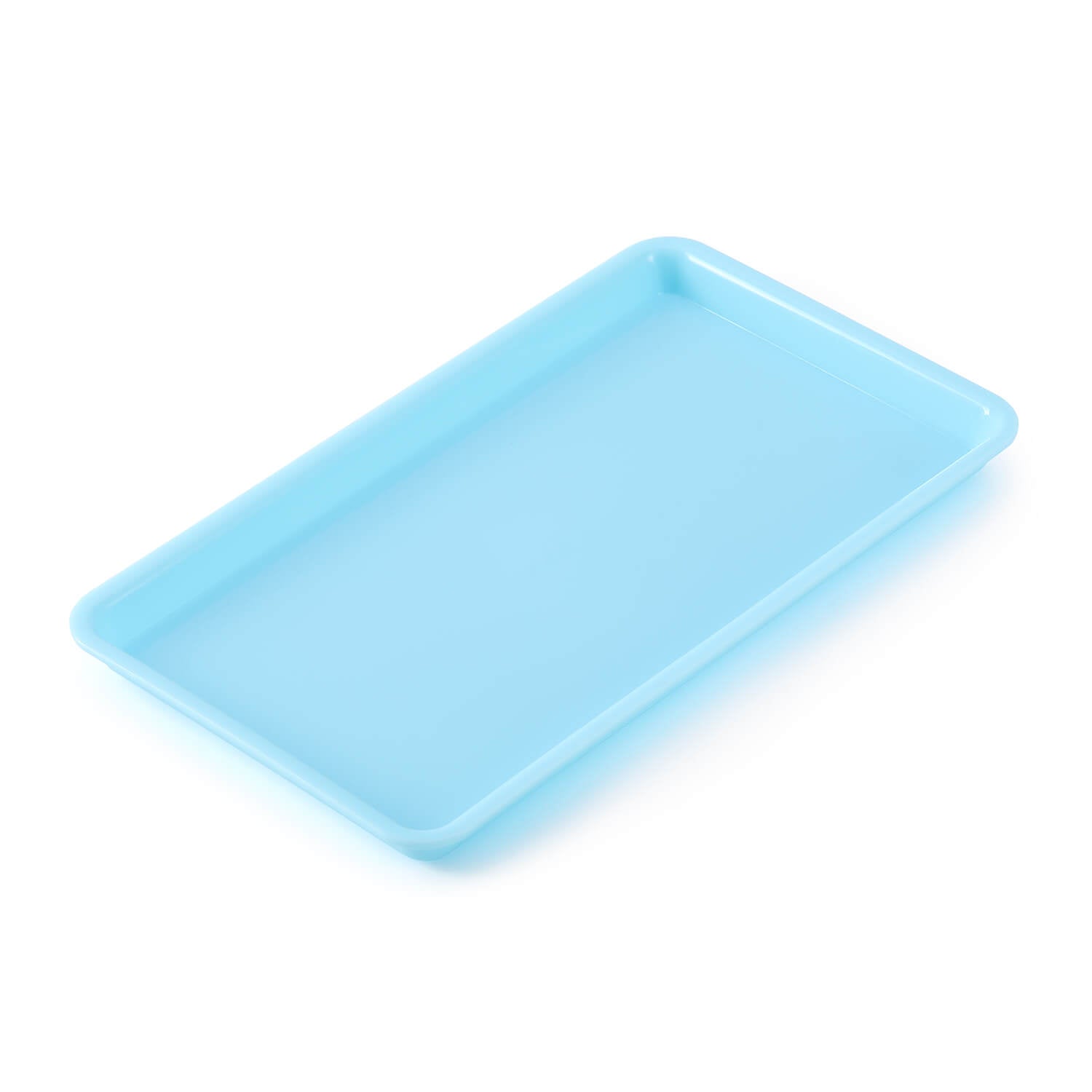 Dental Instrument Mini Flat Trays Size F Autoclavable Plastic Tray - azdentall.com
