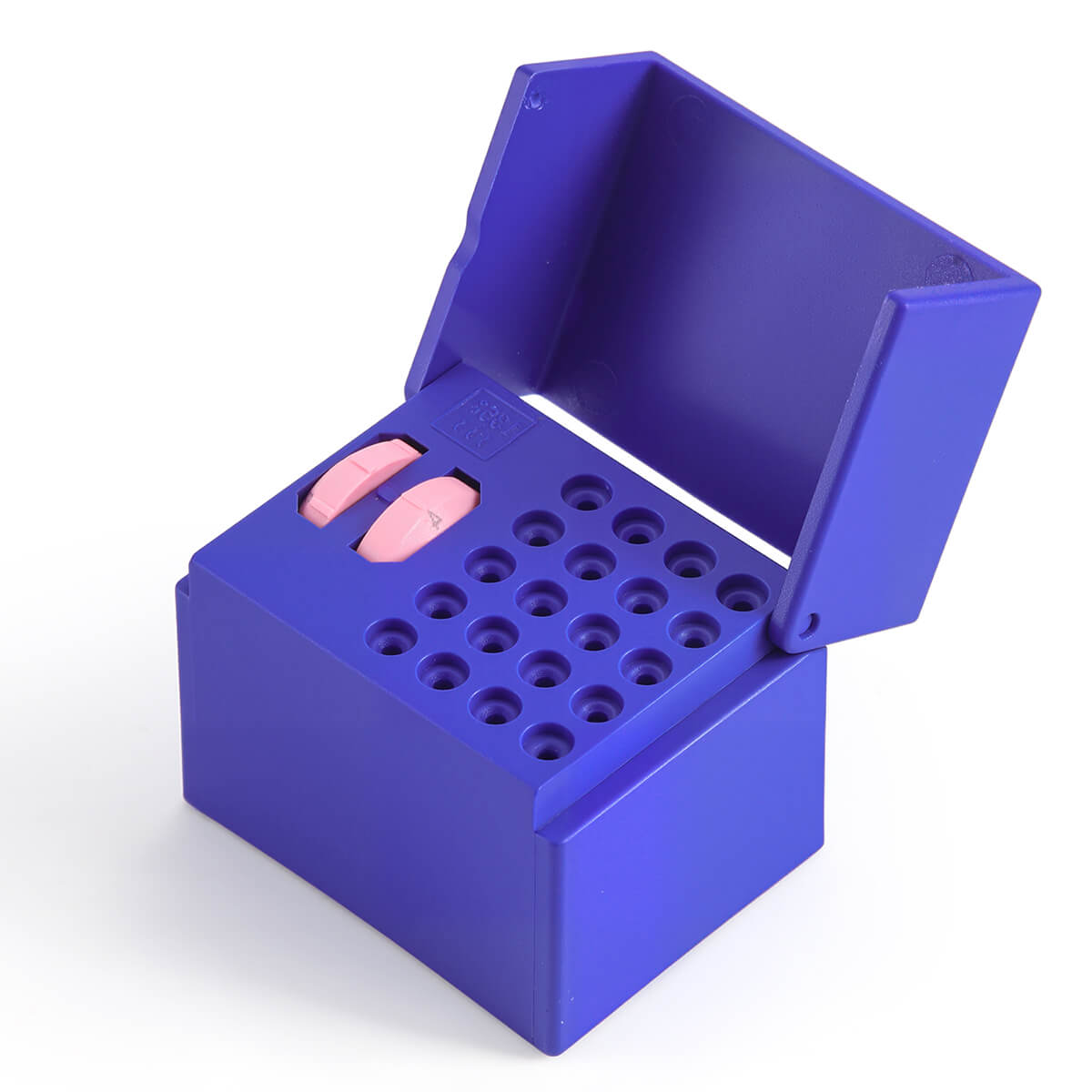 Dental 20 Holes Endo Files Disinfection Box With Memory Holder & Measuring Counter - azdentall.com