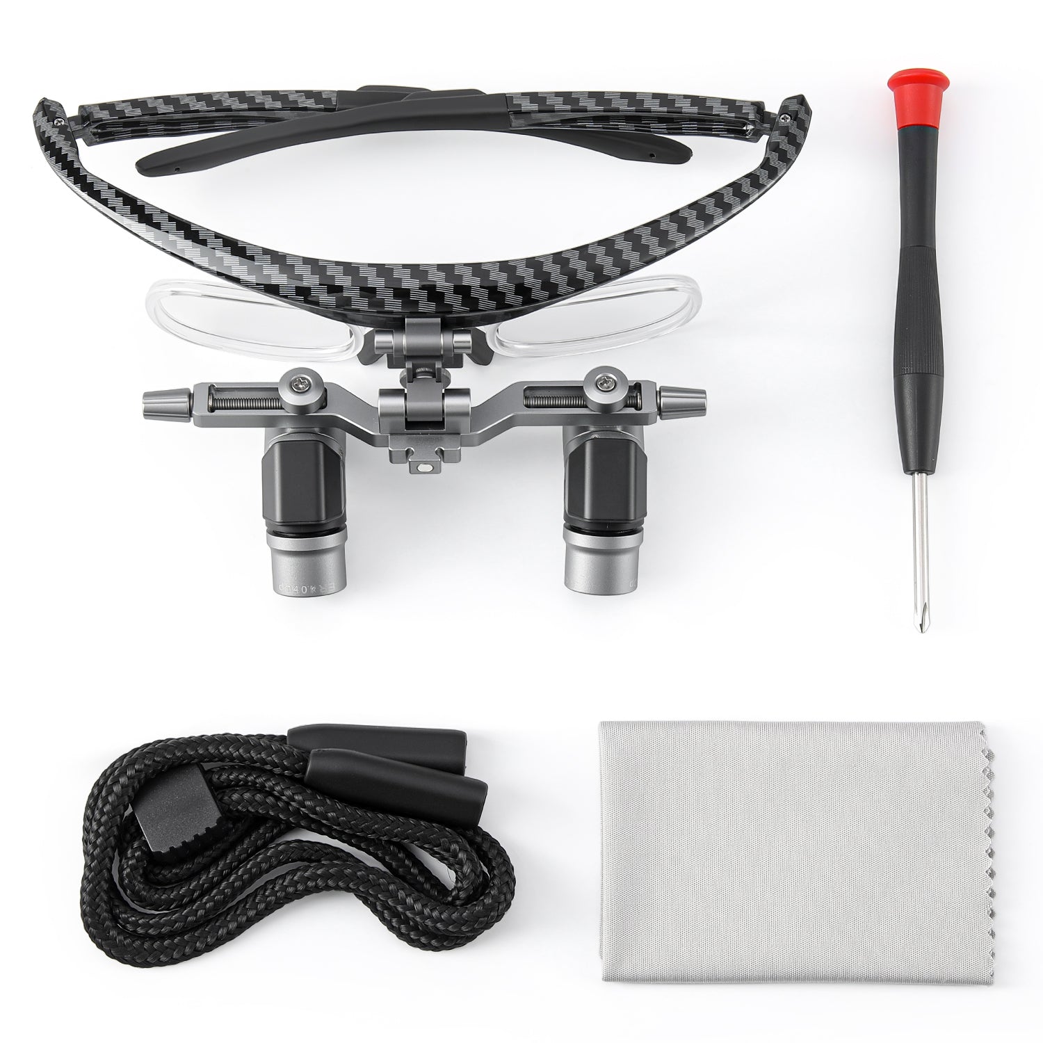 Ergonomic Dental Loupes Surgical Medical Magnifier Binocular 3.0X 4.0X 5.0X 6.0X - azdentall.com