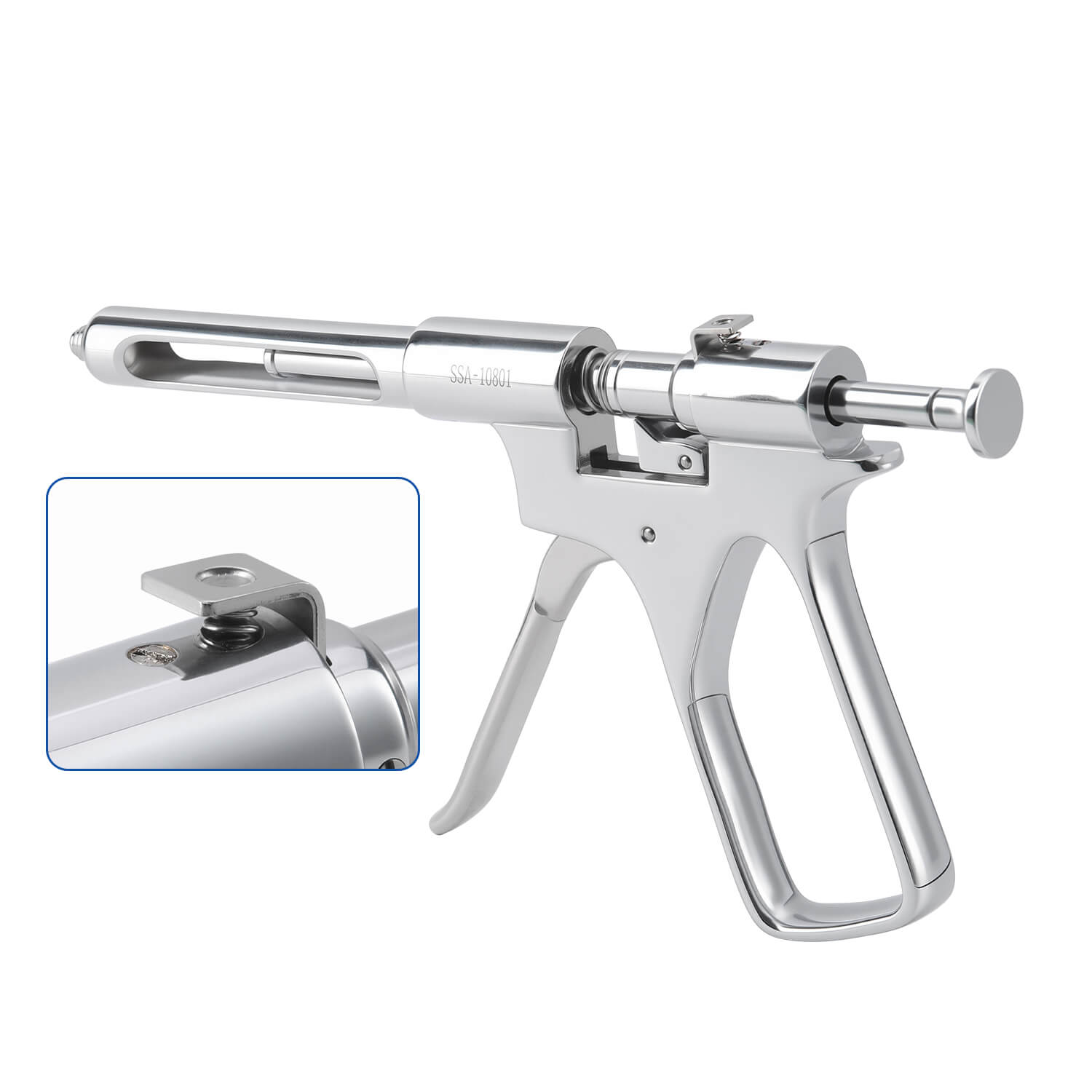Dental Intraligamental Gun Syringe Anesthesia Injector Stainless Steel - azdentall.com