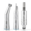 COXO Dental 1:1 Low Speed Electric Handpiece Contra Angle Straight Handpiece Air Motor 4 Holes - azdentall.com