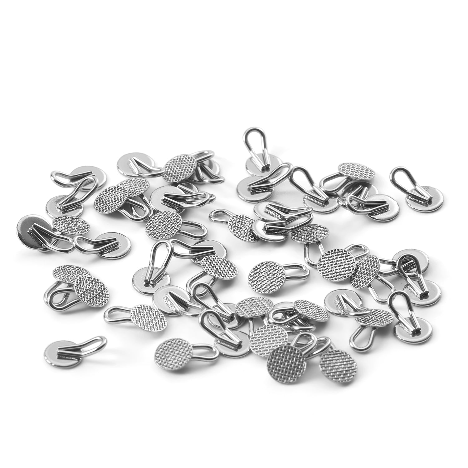 AZDENT Orthodontic Metal Lingual Button Bondable Traction Hook Round Base 50pcs/Box - azdentall.com