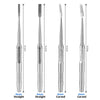 Dental Implant Surgery Splitting Bone Chisel Set Curved Straight 4pcs/Set - azdentall.com