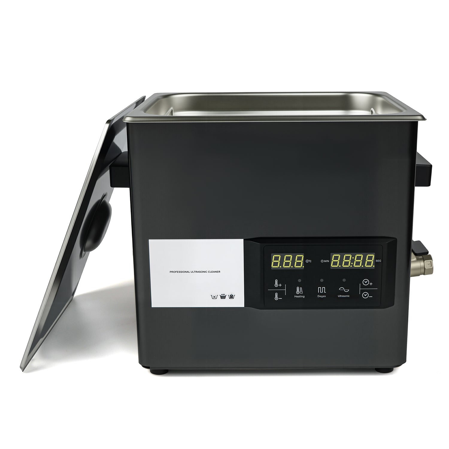 Digital 9L Titanium Ultrasonic Cleaner Touchscreen Three Functional Modes - azdentall.com