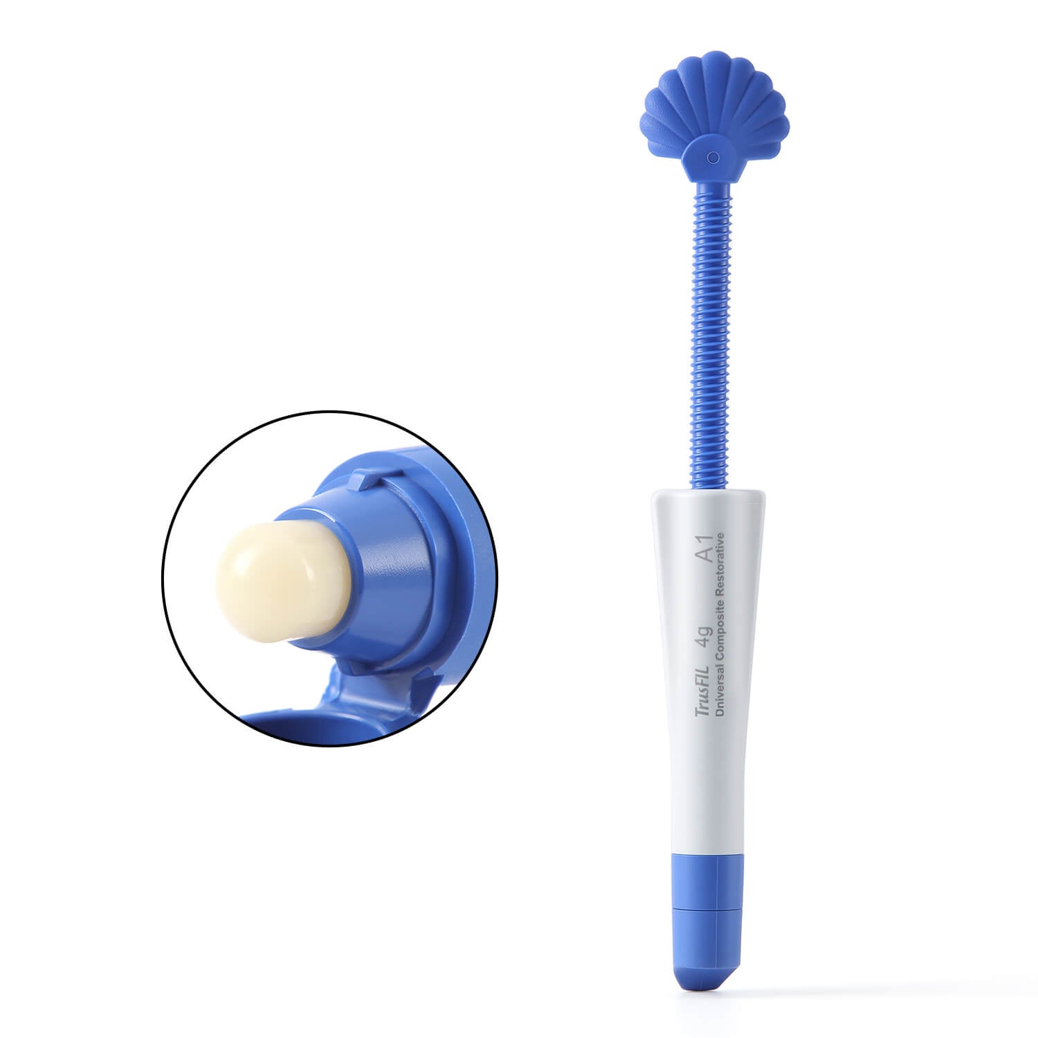 Dental Universal Composite Restorative Resin Light Cure A1 A2 A3 EA2 OA2 4g/Syringe - azdentall.com