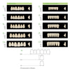 Dental Synthetic Polymer Teeth Resin Denture A1/A2/A3 28 Teeth/Set - azdentall.com