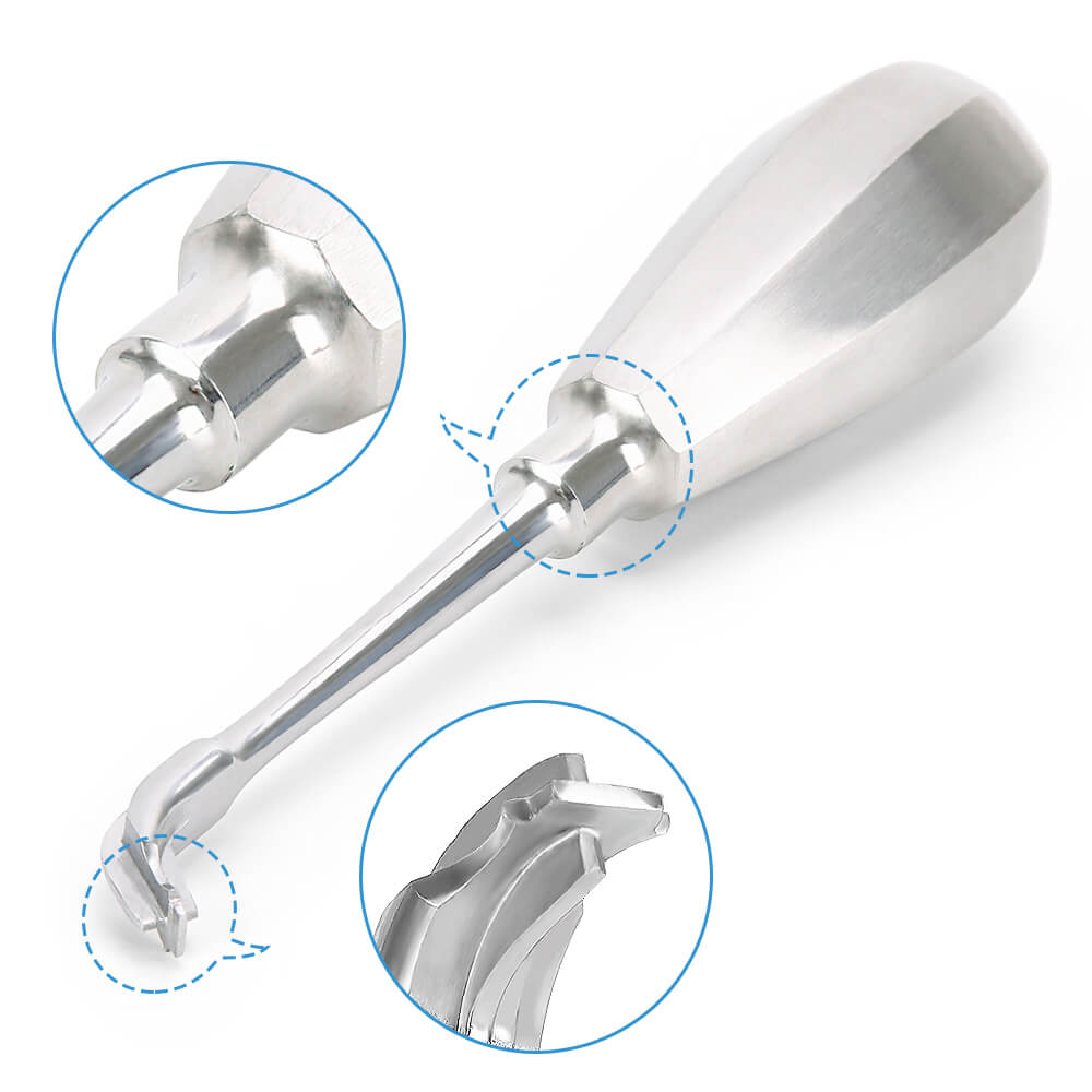 Dental Crown Spreader Drill Dental Restoration Forcep Cross Broken Crown Remover - azdentall.com