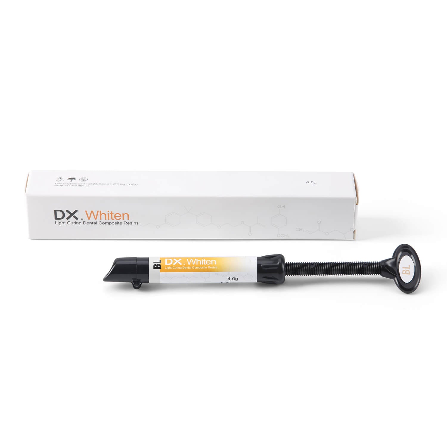 Dental Veneer Composite Resin Light Cure Bonding Adhesive Teeth Whitening EXW/BL/EW 4g Syringe - azdentall.com