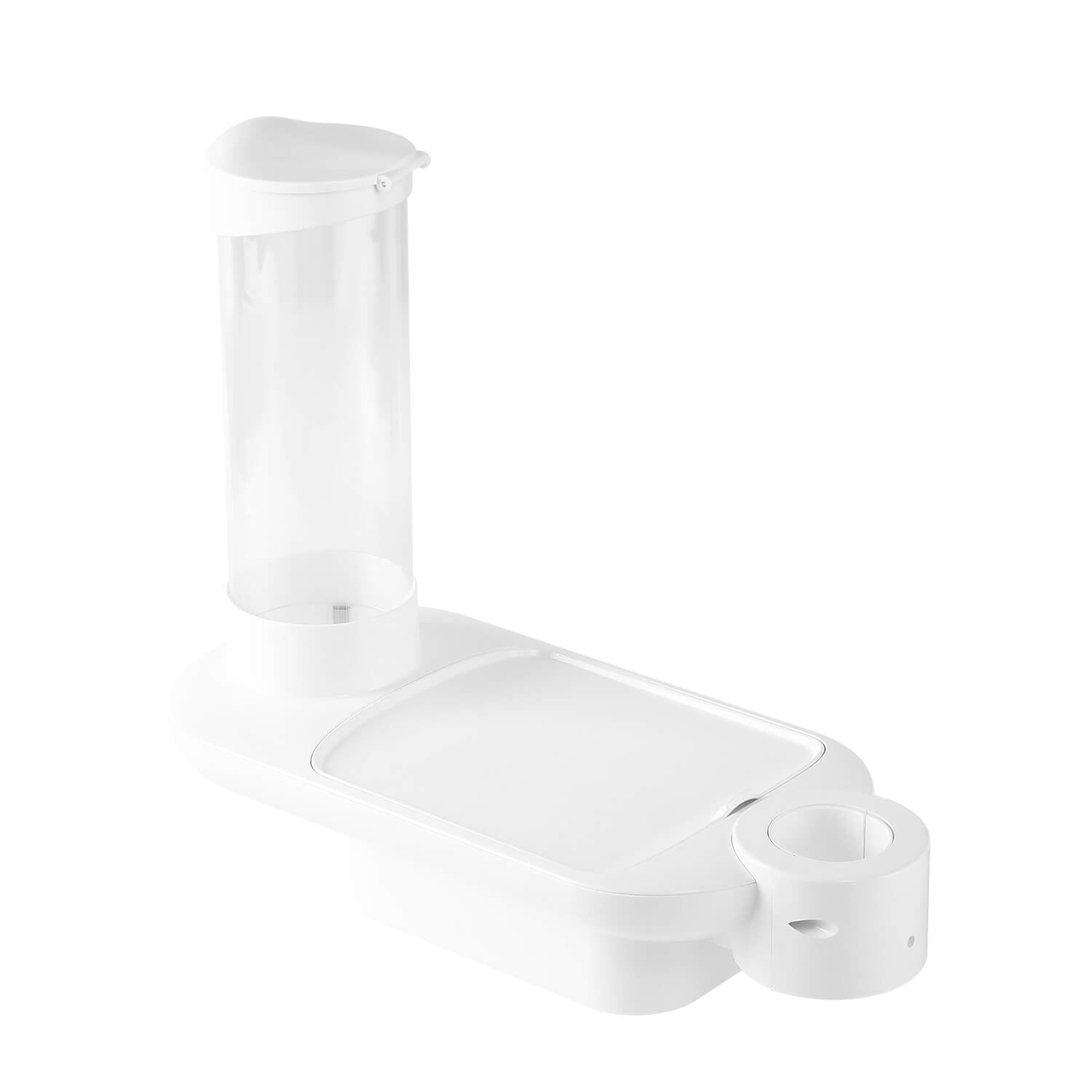 Dental Deluxe 3-in-1 Post Mounted Rectangle Tray Fits 45/50mm Dental Chair Light Post - azdentall.com