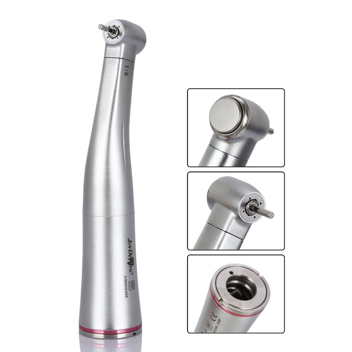 Dental 1:5 Increasing Electric Contra Angle Handpiece Internal Four Way Spray Push Button - azdentall.com