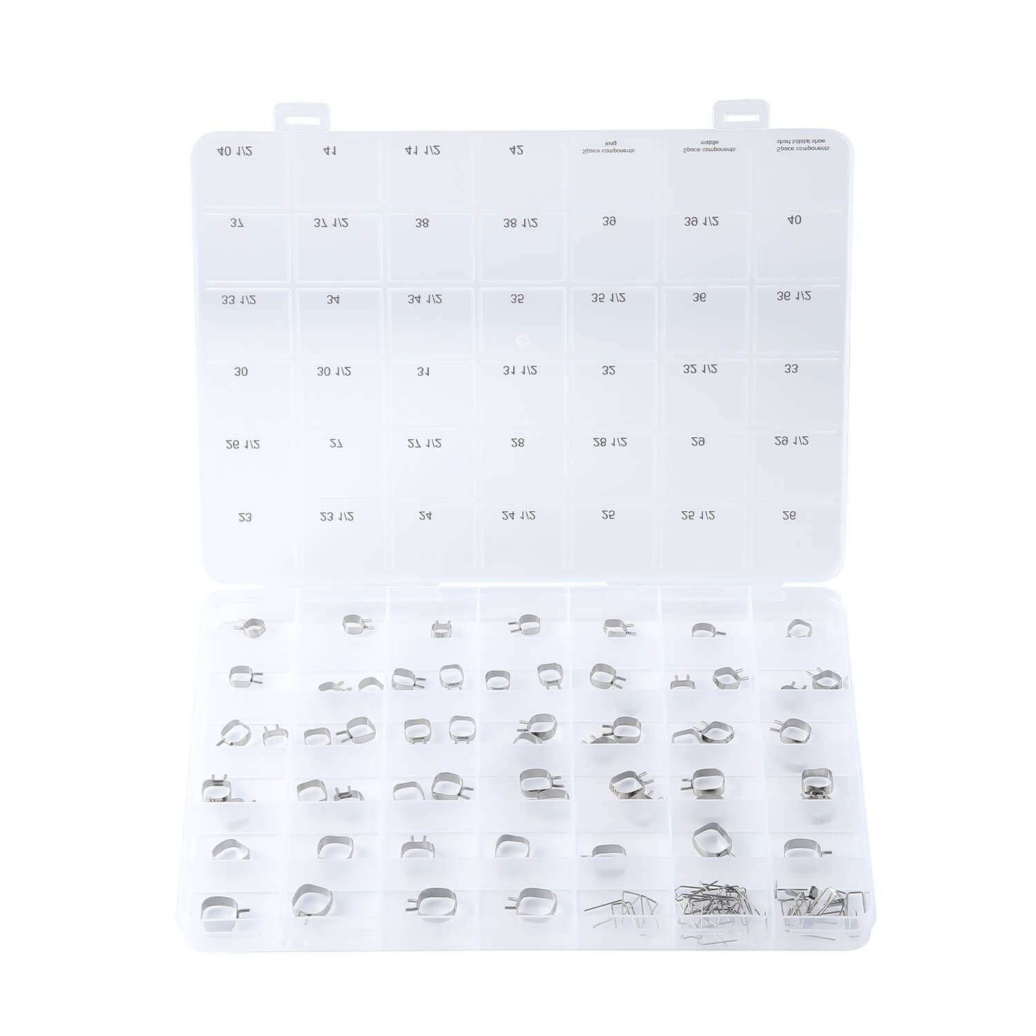 Dental Teeth Braces Preformed Kids Space Maintainer Kit 59pcs Bands 23#-42# with Space Components - azdentall.com
